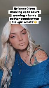 Brianna Olsen Court Outfit: Harry Potter Cough Syrup Tie Revelation