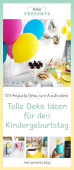 Do It Yourself Eiscreme Party Deko Fur Den Kindergeburtstag Birthday Party Diy For Kids