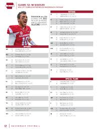 missouri game depth chart arkansas razorbacks