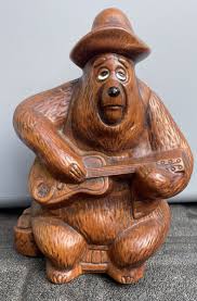 Vintage Walt Disney Productions BIG AL Country Bear Jamboree Coin Bank  1970's