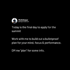 Sometimes when you're travelling 100km/h one direction a slight redirection  is all you need. A new lens to see performance through. A new route. Last  week i had a great chat with