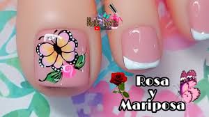 Existen muchos diseños de decoración. Disenos De Unas Para Pies Faciles Y Bonitos