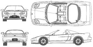 See 1 user reviews, 5 photos and great deals for 1995 honda nsx. 1995 Honda Nsx Type T Targa Blueprints Free Outlines