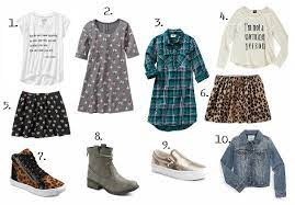 Whimsy Girl The Tuesday Ten Back To School Fashion With A Picky 7 Year Old School Fashion Fashion School Girl Outfit