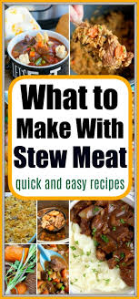 You can then use the delicious meat for slow cooker meals, soups, tacos, burgers and of course, stew. Recipes Using Beef Stew Meat The Typical Mom