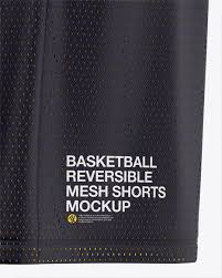 Download Basketball Reversible Mesh Short Mockup Side View In Apparel Mockups On Yellow Images Object Mockups