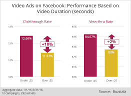 Social Media Marketing Chart Facebook Video Ad Performance