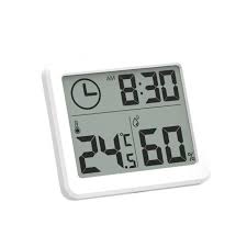 Météo chelles heure par heure, code postal 60350. Thermometre A Affichage De L Heure 2 Pieces Hygrometre Interieur Pratique Utile Pour Thermometre Pluviometre Barometre Cdiscount Jardin