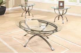 This sophisticated piece not only provides a focal point for your bustling living room, but, with its bold, structured base and copper ring element, also doubles as art for your home. Antique Gold Metal Frame Classic 3pc Coffee Table Set