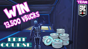 Thousands of fortnite players are neither willing to pay for vbucks nor willing to wait. Team Epic Negen 13500 Vbucks Edit Course Negen876543210 Fortnite Creative Map Code