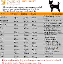 New Adidog Size Chart Candies Online Pet Storecandies