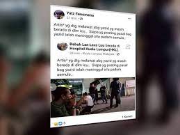 Yazid menghembuskan nafas terakhir di hospital besar kuala lumpur (hkl). Berita Tular Yazit Search Meninggal Dunia Tidak Benar