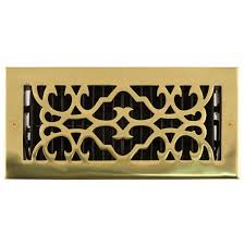 Traditional Solid Brass Wall Register Wall Registers Floor Registers Wall Vents