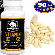 Get more information on proper dosage, safety and side effects of vitamin k. Max Strength D3 K2 10000 Iu D And 1500 Mcg K2 By Superdosing 90 Caps High Potency For Heart And Bone Health Boos Daily Vitamins Vitamins Vitamins For Kids