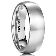 7mm Titanium Ring Brushed Matte Comfort Fit Wedding Band For Men Women Mens Wedding Bands Titanium Rings Wedding Rings