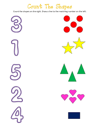 Shapes And Numbers Worksheets For Kids In 2020 Math Activities Preschool Numbers Preschool Preschool Math Worksheets