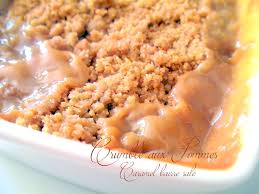 Crumble Aux Pommes Caramel Beurre Sale Recette Crumble Pomme Recette Crumble Pomme Pomme Caramel