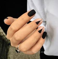 Check spelling or type a new query. 30 Trendy Matte Black Nails Designs Inspirations Koees Blog Black Nail Designs Matte Black Nails Fashion Nails