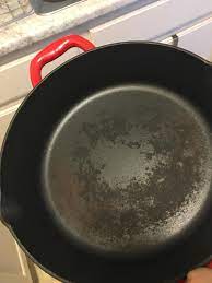 Do I Need To Strip My Pan This Is Is Just After Washing Always Use A Scrubby Exclusive For The Cast Iron And Never Use Detergents Season After Washing With Avocado Oil