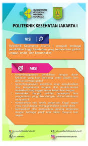 Banyak dari kita yang sudah mendengar istilah visi dan misi, baik itu instansi pendidikan, perusahaan, retail, organisasi bahkan sampai instansi pemerintahan. Visi Dan Misi Poltekkes Kemenkes Jakarta I