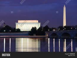 Photo paper print the capitol building captured in the heart of night. Washington Dc Skyline Image Photo Free Trial Bigstock