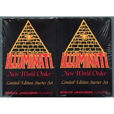 This illuminati new world order (inwo) limited ed starter set includes the inwo rulebook instructions, and two decks of 55 *how did steve jackson know the illuminati plan unless he had a time machine?in fact, he knew the plan so precisely he got a surprise visit from the secret service. 1994 1995 Illuminati New World Order Collectible Card Game Inwo Limited Edition Starter Set Factory Sealed 2 Double Decks
