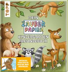 Sichere dir gratisproben, kostenlose produktproben & gratisartikel überblick: Mein Zauberpapier Kindergarten Freundebuch Wilde Waldtiere Malen Zeichnen Kinder Topp Kreativ De Webshop