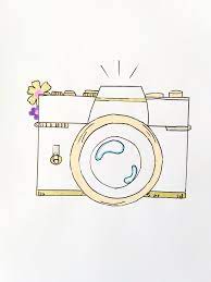 رسمة كاميرا camera drawing symbols art letters