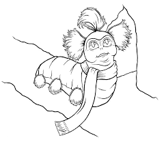 Just A Worm Lineart By Bdunn1342 On Deviantart Labyrinth Movie Labyrinth Art Coloring Pages