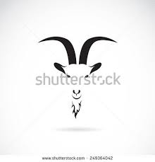 Black And White Goat Vector Goat Black And White Stock Photos Images Pictures Goat Logo Goats Goat Art