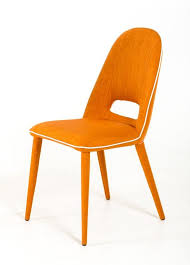 Modrest Eugene Modern Orange Fabric Dining Chair Fabric Dining Chairs Modern Fabric Dining Chairs Dining Furniture Makeover