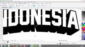 Pada kali ini saya akan menggunakan corel draw x7 dan menggunakan dua warna yaitu warna merah dan hitam. Tutorial Coreldraw X7 Membuat Text 3d Dengan Mudah Youtube