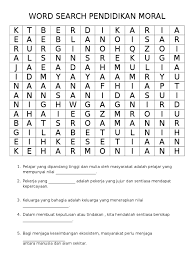 Secara umum pendidikan pada anak usia dini bertujuan untuk membantu mengembangkan seluruh potensi dan kemampuan fisik, intelektual, emosional, moral dan agama. Word Search Pendidikan Moral