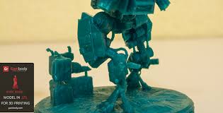 War Robot 3d Printing Model Assembly Prints 3d Printing Robot 3d