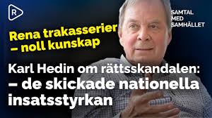 Karl Hedin: "De skickade nationella insatsstyrkan"