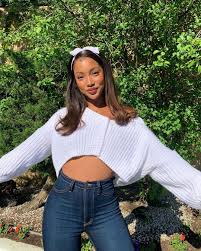 Cute Straight Hair With Hairband Black Girl Fashion Girl Outfits Cute Outfits