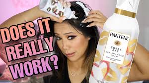 Curly and natural hair can often feel dry, lack in moisture and need special formulas to achieve a truly glossy shine. Pantene Cheat Day Review New Pantene Waterless Dry Shampoo Foam Review Youtube