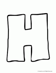 Easter bunny is a symbol of fertility and new life and is a popular gift during the time of easter. Printable Bubble Letters Woo Jr Kids Activities Bubble Letters Letter H Crafts Bubble Letter I