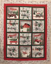 Holiday Wishes By Jan Shade Beach For Henry Glass Co Panel Plus 3 Coordinating Fabrics Christmas Quilts Fabric Panel Quilts Winter Quilts