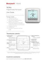 They come with temperature sensing equipment that helps regulate the warmth of your . Honeywell T6 Pro El Manual Del Propietario Manualzz
