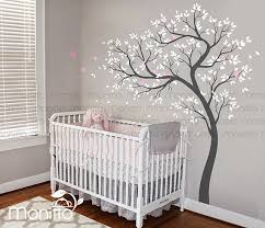 Albero Naturale Decalcomania Albero Bianco Adesivi Murali Uccelli Vivaio Decalcoma Decoracion Cuarto Bebe Decorar Habitacion Bebe Decoracion Habitacion Bebe