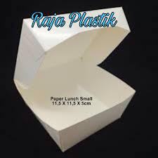 Beli tempat sampah online terdekat di samarinda berkualitas dengan harga murah terbaru 2021 di tokopedia! Raja Plastik Paper Lunch Box S Small Paperlunch Facebook