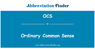 Score above 120+ in prelims using kct approach. Ocs Definisi Biasa Akal Ordinary Common Sense
