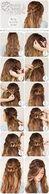 How To Do A Wrap Around Braid Pintutorials Hair Styles Romantic Hairstyles Tutorial Long Hair Styles