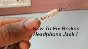 Sometimes you hear a cutting sound that comes from your headphones and not only that but sometimes you face the mic is not working properly, so if you try flipping the jack while being inserted into your media device socket (female jack). How To Fix Broken Headphone Jack Youtube