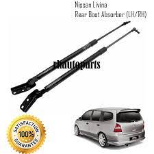 Bonet kereta belakang grand livina. Nissan Grand Livina Rear Boot Bonnet Absorber Strut Tailgate Penyerap Belakang Bonet Gas Spring Damper Lifter Shopee Malaysia
