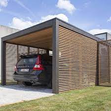 Tettoia Per Posto Auto In Legno Modu Collstrop Garden Piani Pergola Tettoia Progettazione Recinzione