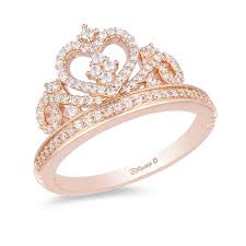 tiara ring in 10k rose gold