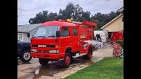 1992 JDM Isuzu Elf 4WD Fire Truck - Pump Operation