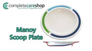 Manoy Scoop Plate - Suitable For One-Handed Eating - YouTube